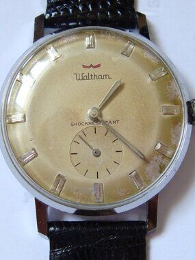 VINTAGE WIND UP WALTHAM,RUN GREAT